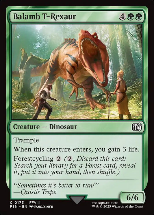Balamb T-Rexaur - FINAL FANTASY (FIN)